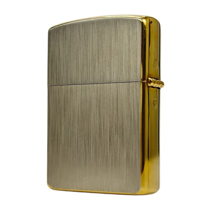 Бензинова запальничка Zorro Ultimate Justice Limited Edition, Brushed Gold/Silver