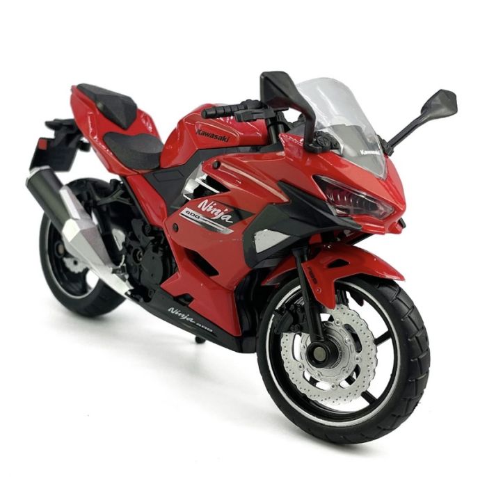 Колекційна модель мотоцикла CCA 1:12 Kawasaki Ninja 400 (Red) Червоний