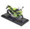 Масштабна модель Kawasaki Ninja 400 (2023) Green 1:12 CCA Licensed Diecast Model