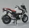 Колекційна модель мотоцикла BMW R1250 GS, 1:12 (Металевий корпус, Світло, Звук) Silver-Red