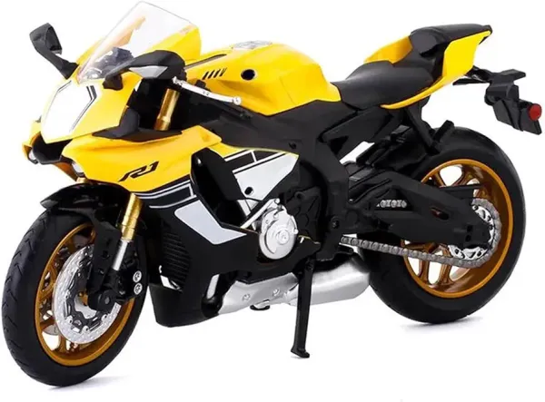 Масштабна модель мотоцикла Yamaha YZF-R1 (1:12), Yellow/Black, CCА