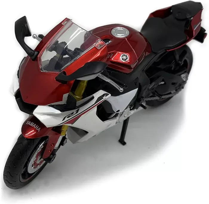Колекційна масштабна модель мотоцикла Yamaha YZF-R1 (1:12) — Червоний металік