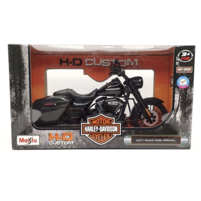 Колекційна модель мотоцикла Maisto Harley-Davidson 2017 Road King Special (1:12)