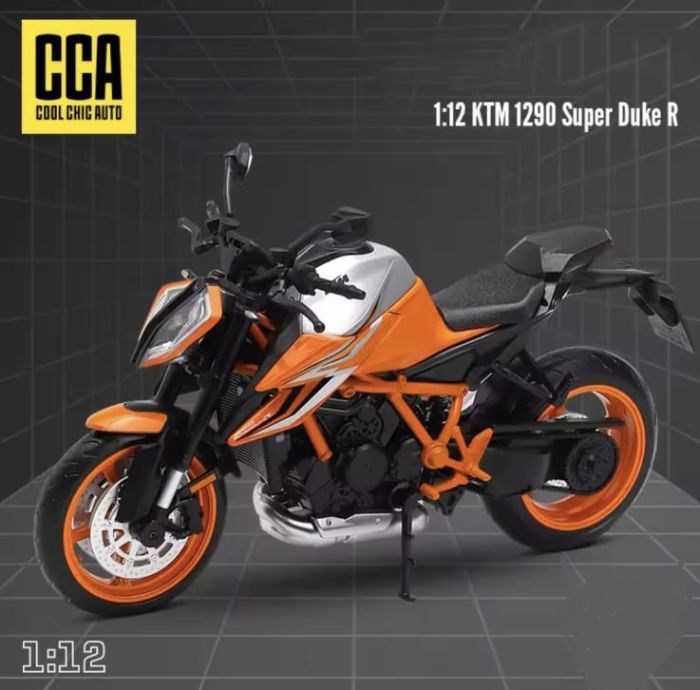 Масштабна модель мотоцикла KTM 1290 Super Duke R (1:12)
