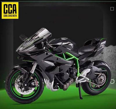 Колекційна масштабна модель мотоцикла Kawasaki Ninja H2 R (1:12)