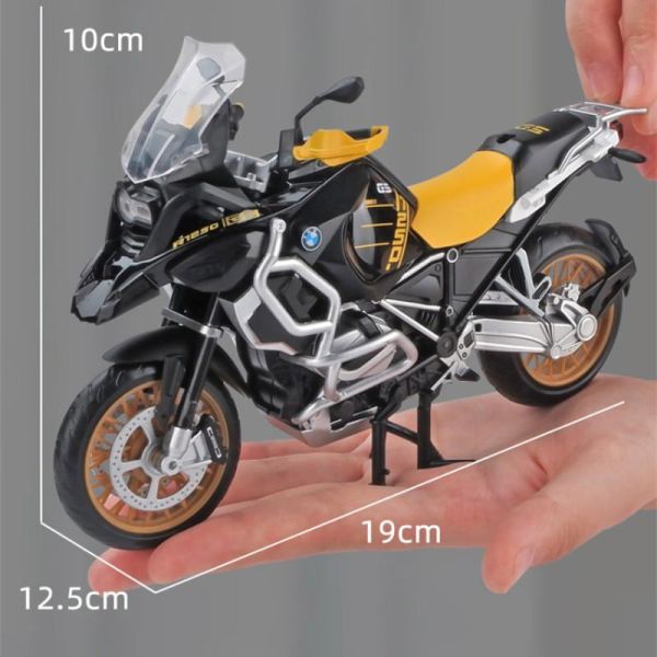 Масштабна модель мотоцикла BMW R1250 GS (1:12) — "40 Years GS" Edition