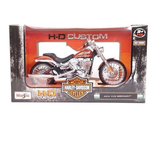 Колекційна модель мотоцикла Harley-Davidson 2014 CVO Breakout (Maisto, 1:12)