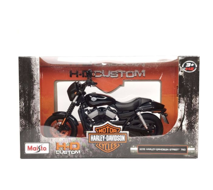 Масштабна модель мотоцикла Maisto Harley-Davidson Street 750 (2015) — 1:12
