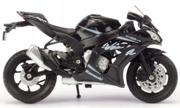 Колекційна модель мотоцикла Welly 2017 Kawasaki Ninja ZX-10RR (1:18)