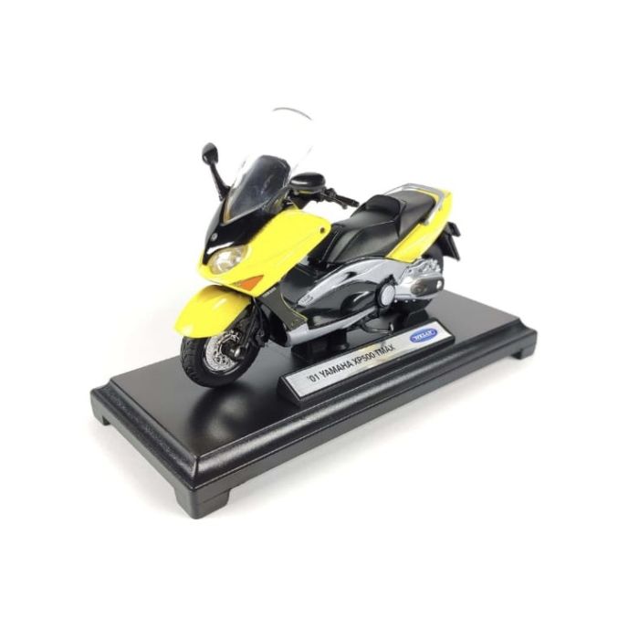 Колекційна модель мотоцикла Yamaha XP500 TMAX (2001) — Масштаб 1:18, Welly