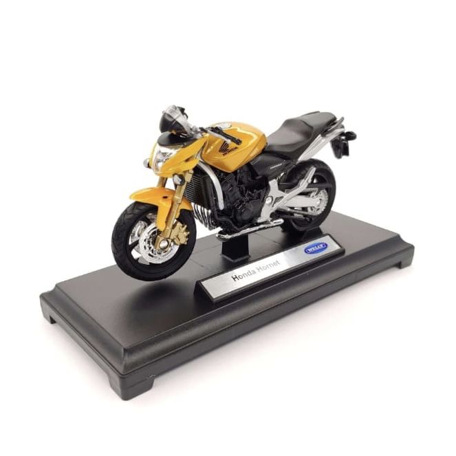 Колекційна модель мотоцикла Honda Hornet (Welly, 1:18)