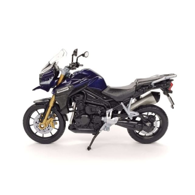Масштабна модель мотоцикла Triumph Tiger Explorer — Welly (1:18)