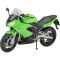 Колекційна модель мотоцикла Welly Kawasaki Ninja 650R (Масштаб 1/10)