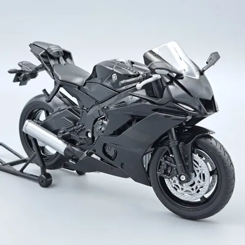 Колекційна модель мотоцикла Yamaha YZF-R6 (1:12) колір чорний від Welly