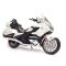 Колекційна модель мотоцикла Honda Gold Wing — Масштаб 1:12 (Welly) колір білий
