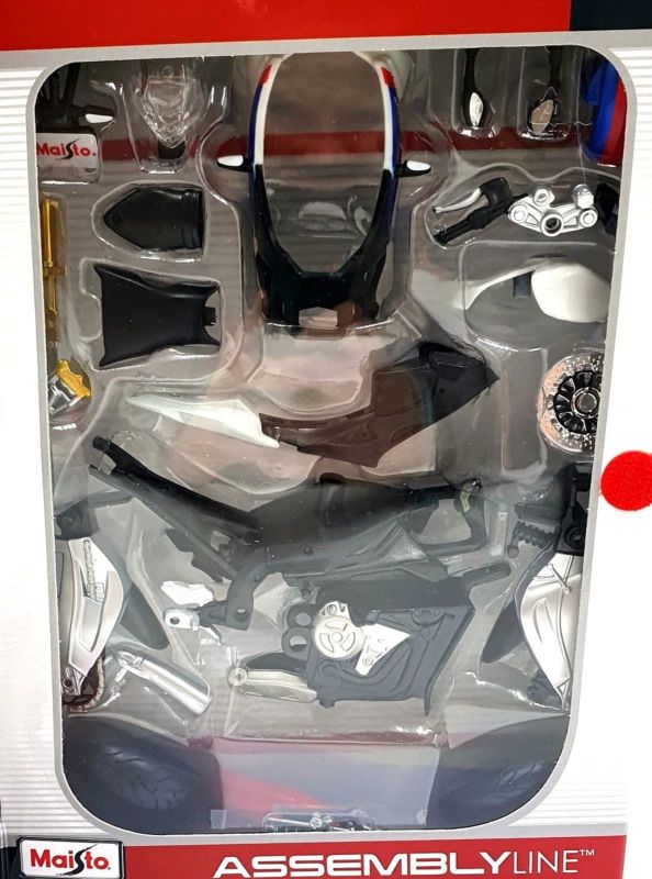 Збірна модель мотоцикла Maisto BMW S1000 RR (1:12) — Серія Assembly Linе