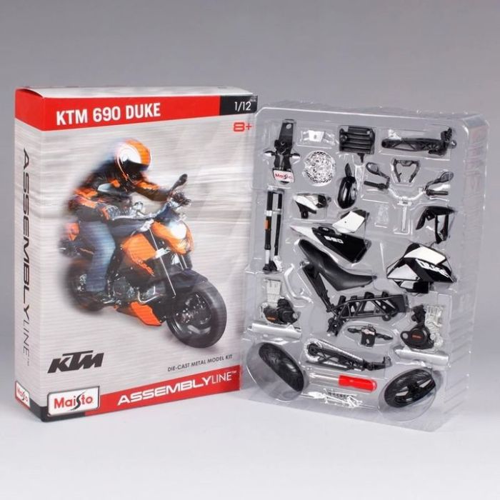 Конструктор Maisto Assembly Line: Мотоцикл KTM 690 Duke (1:12)