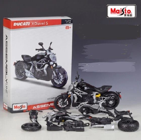Збірна металева модель мотоцикла Maisto Ducati XDiavel S, масштаб 1:12, серія Assembly Line