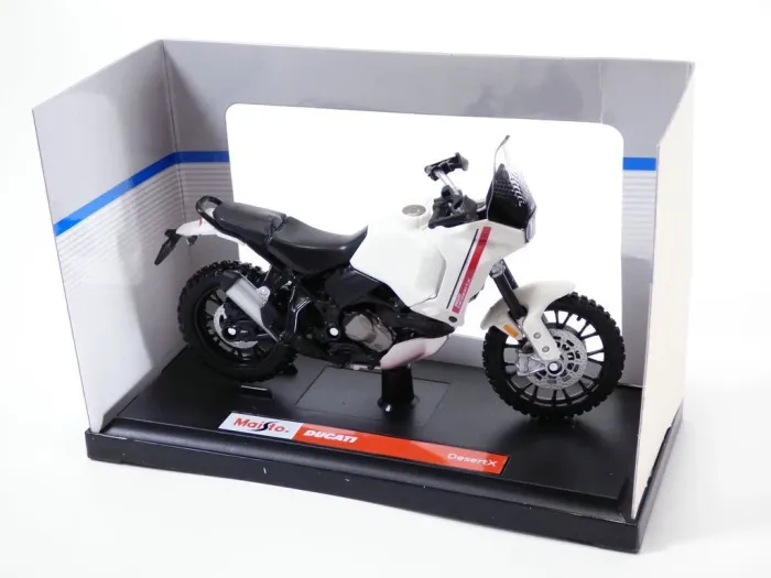 Колекційна модель мотоцикла Ducati DesertX (Maisto) — Масштаб 1:18