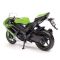 Колекційна модель мотоцикла Kawasaki Ninja ZX-10R (Maisto) — Масштаб 1:18 яскраво-зелена