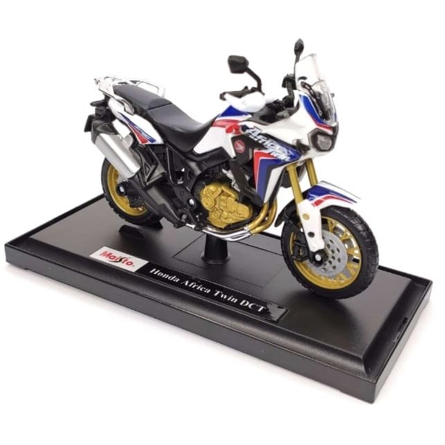 Колекційна модель мотоцикла Honda CRF1000L Africa Twin DCT (Maisto, 1:18)