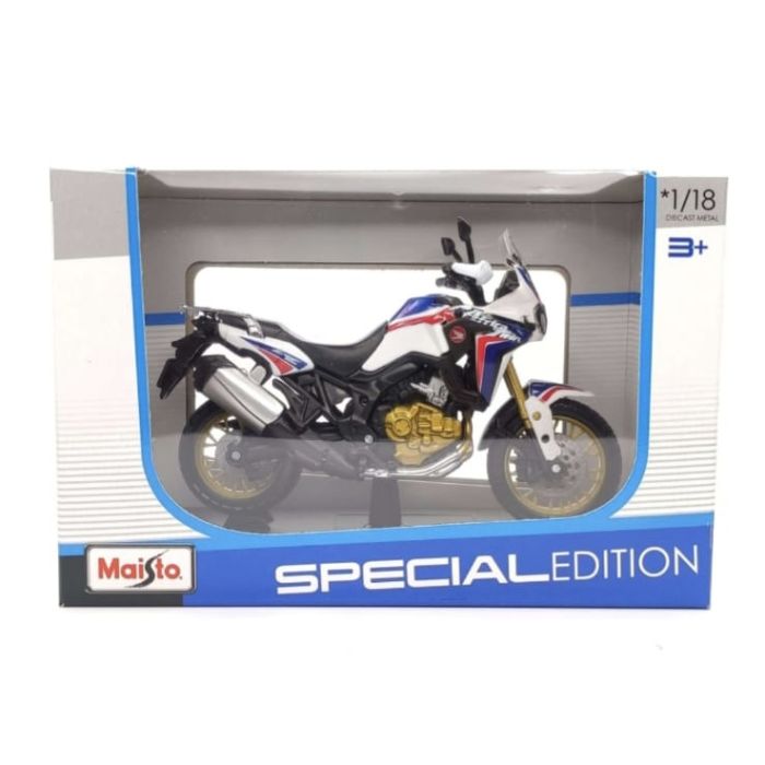 Колекційна модель мотоцикла Honda CRF1000L Africa Twin DCT (Maisto, 1:18)