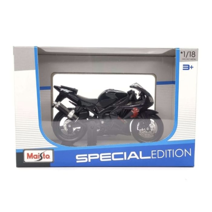 Колекційна модель мотоцикла Yamaha YZF-R1 (Black Edition) — Масштаб 1:18