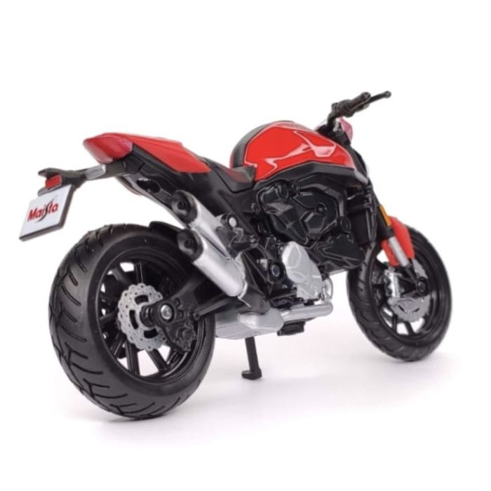 Колекційна модель мотоцикла Maisto Ducati Monster (Масштаб 1:18) яскраво червоний колір
