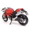 Колекційна модель мотоцикла Maisto Ducati Monster 696 (Масштаб 1:18) яскраво-червоний
