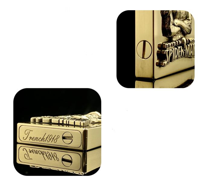 Бензинова запальничка  KOJI  серіяTrench 1918: Spider-Man