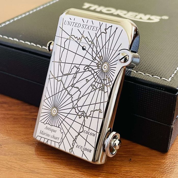 Бензинова запальничка Thorens "Antique Marine Chart"