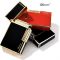 Елітна газова запальничка Derui R-09 Classic Black & Silver з фірмовим кліком