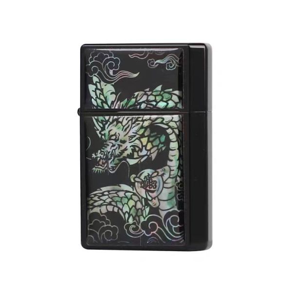 Бензинова запальничка Prince "Golden Dragon" (Made in Japan)