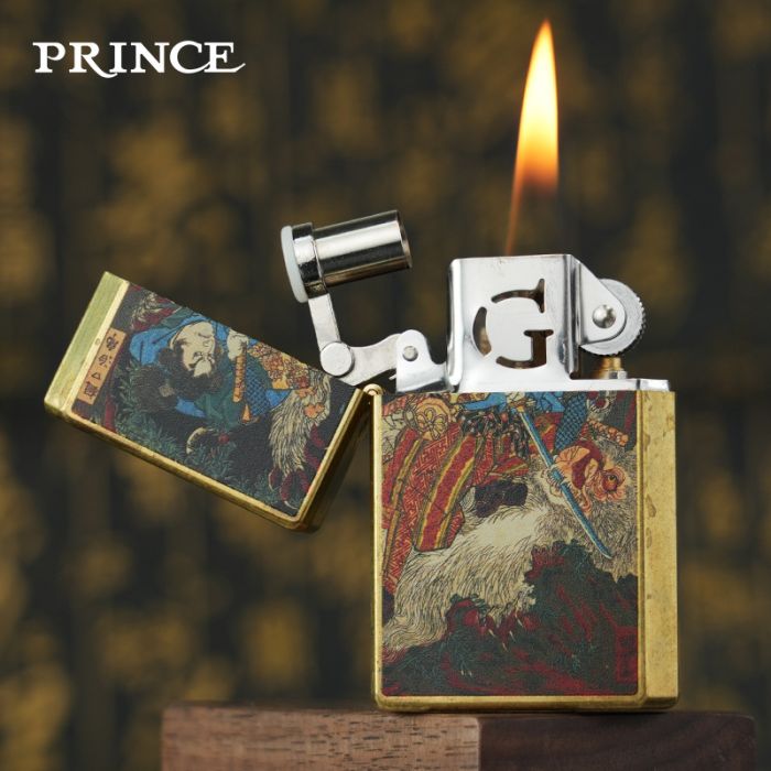 Бензинова запальничка Prince (Японія) — Серія "Самурай" (Ukiyo-e Edition)