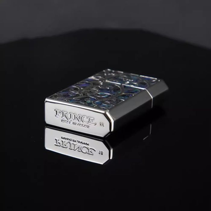 Бензинова запальничка Prince (Made in Japan) — Серія "Abalone Shell"