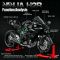 Масштабована інтерактивна модель Kawasaki Ninja H2R Spray Version (Масштаб 1:9)
