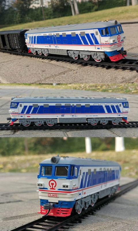 Великий ігровий набір «Залізниця FENFA Train Familial» з акумуляторами та зарядним пристроєм