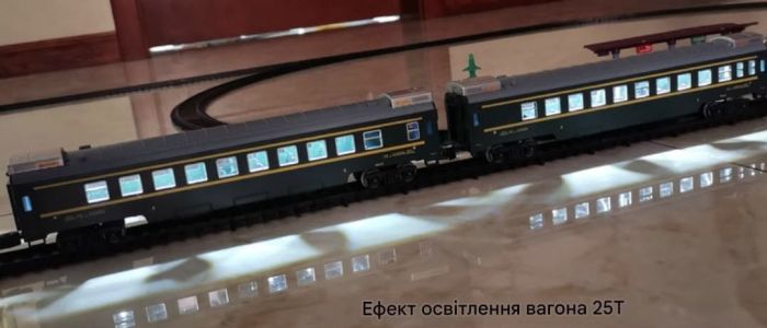 Велика залізниця FENFA«Військово-транспортний Експрес» з акумуляторами—Повний ігровий набір (7.5 м колії, світло, звук, 6 вагонів)