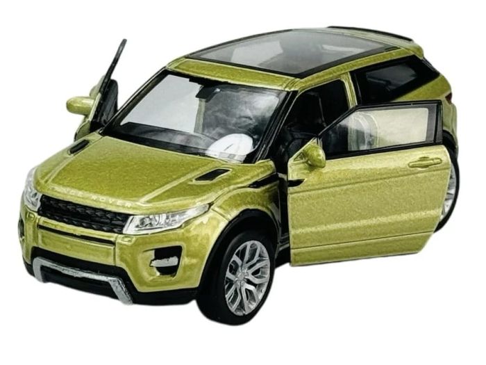 Колекційна модель авто Welly NEX Models Land Rover Range Rover Evoque масш. 1:24 (золотистий металік)