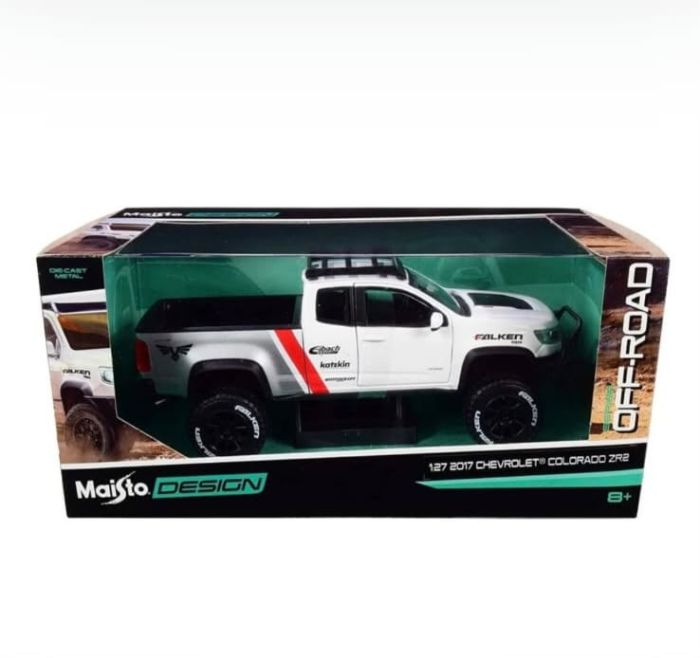 Колекційна модель автомобіля Maisto Design Off-Road 1:27 — 2017 Chevrolet Colorado ZR2