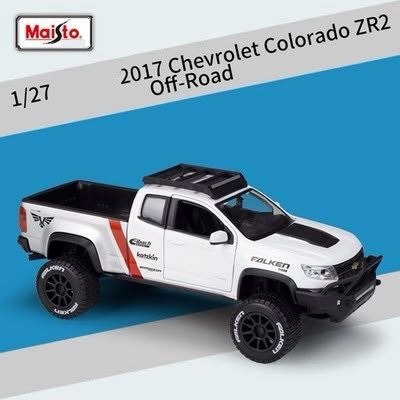 Колекційна модель автомобіля Maisto Design Off-Road 1:27 — 2017 Chevrolet Colorado ZR2
