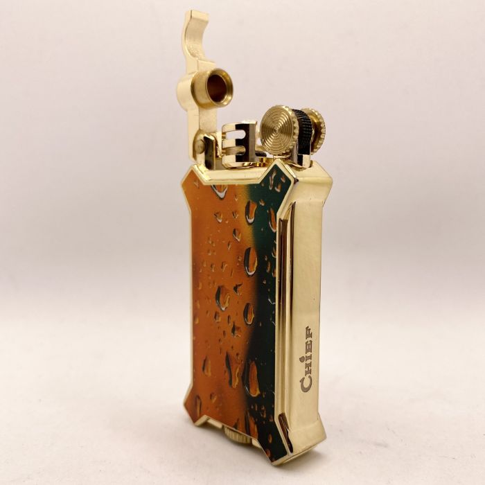 Бензинова запальничка Chief "Бурштинова Роса"