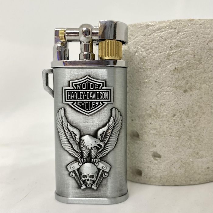 Газова запальничка Koji Harley Davidson срібляста