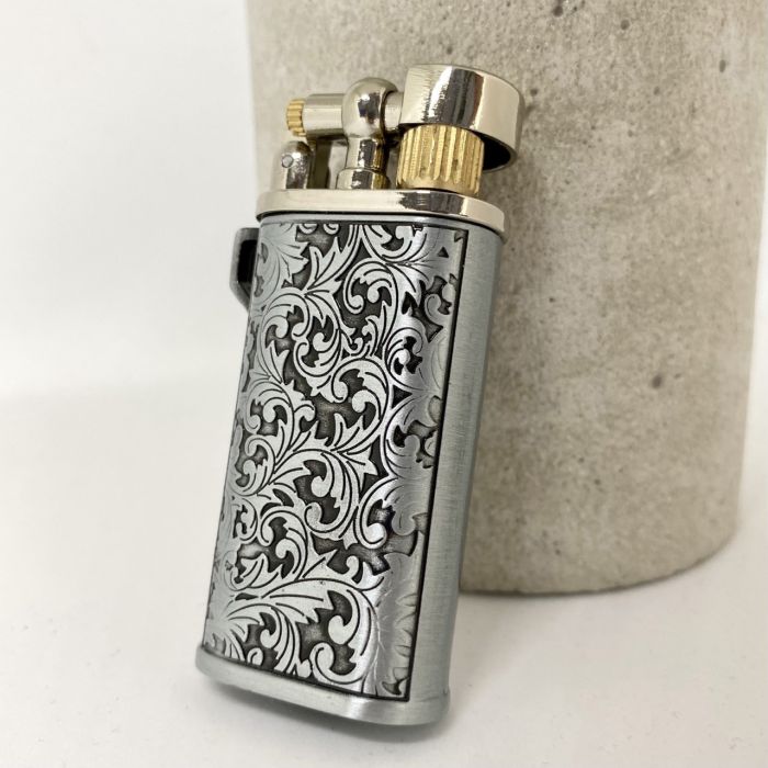 Газова запальничка Koji "Silver Lace" (Срібне мереживо)