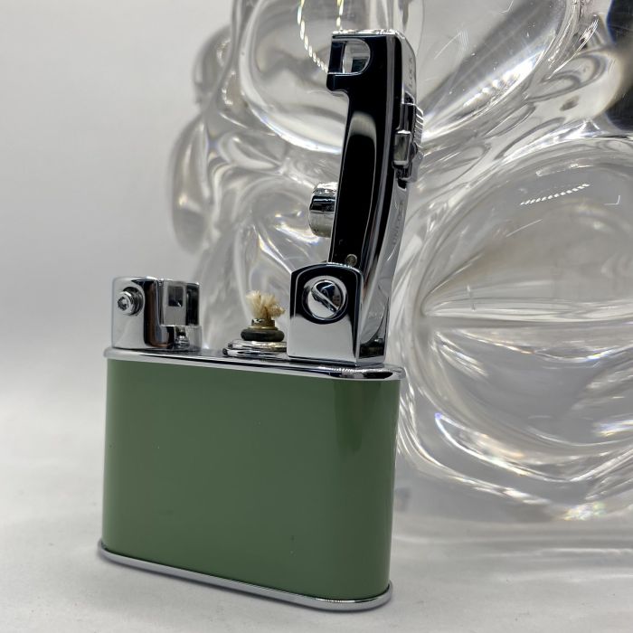 Бензинова запальничка Prince "Оливковий Хром" (Olive Chrome)