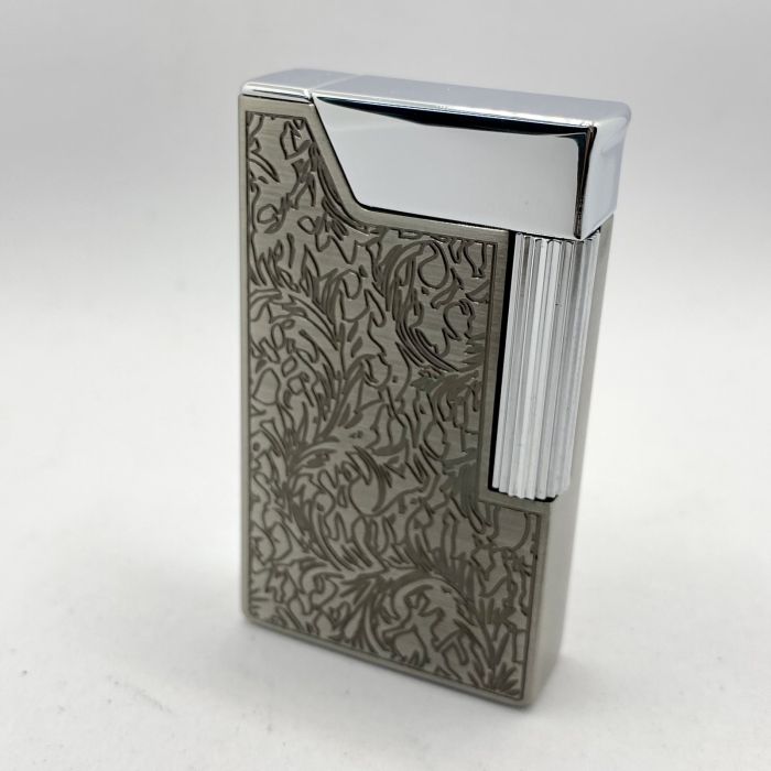 Бензинова запальничка Prince «Чорне Листя» (Black Fern)