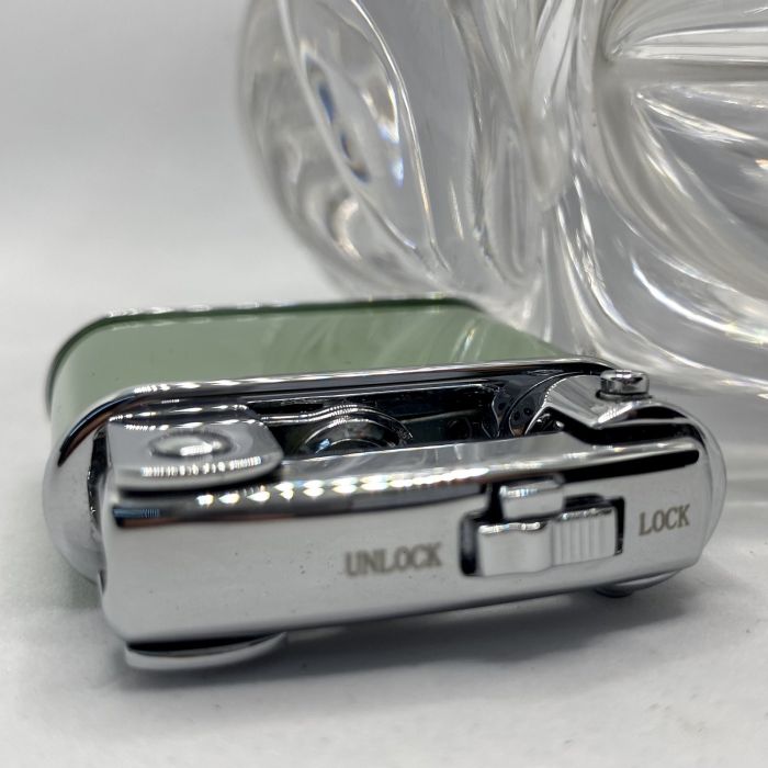 Бензинова запальничка Prince "Оливковий Хром" (Olive Chrome)