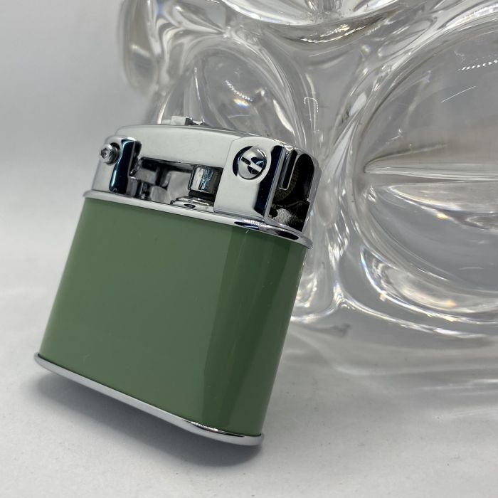 Бензинова запальничка Prince "Оливковий Хром" (Olive Chrome)