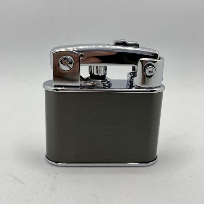 Бензинова запальничка Prince "Графітний Хром" (Graphite Chrome)