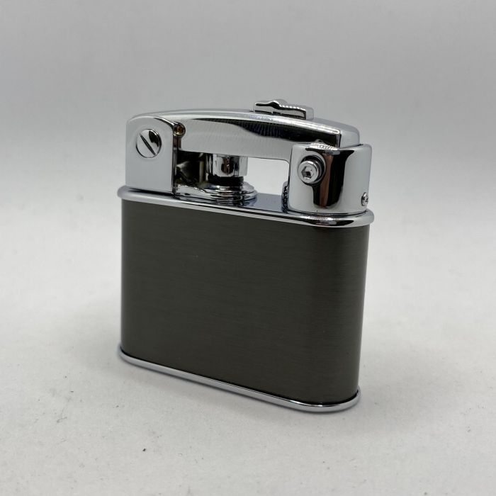 Бензинова запальничка Prince "Графітний Хром" (Graphite Chrome)